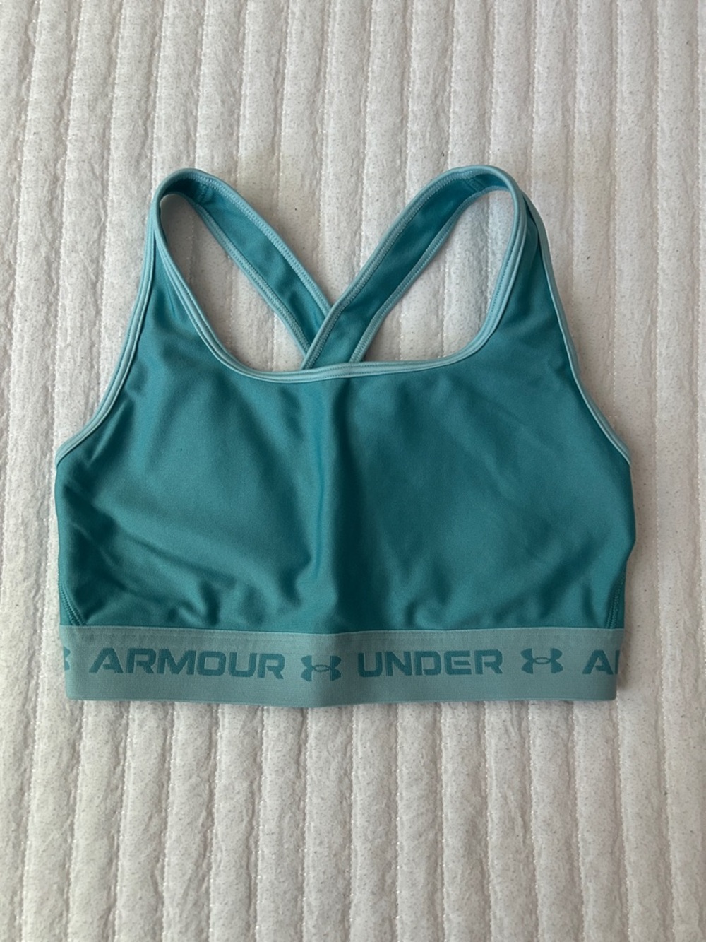 Under Armour Teal Racerback Support Sports Bra
